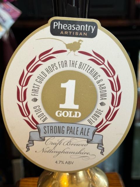 First Gold, Pheasantry Brewery