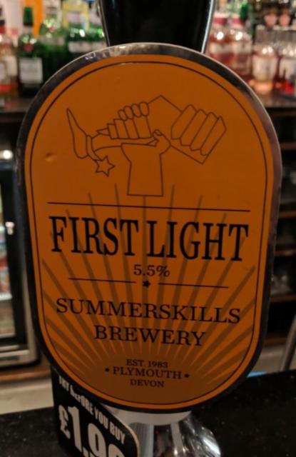 First Light 5.5%, Summerskills, England