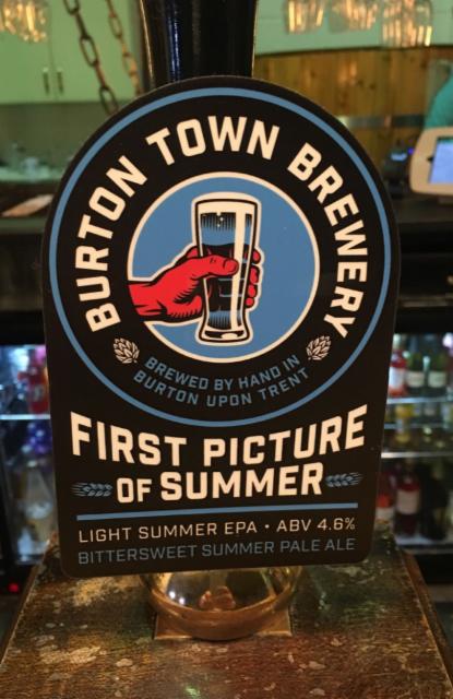 First Picture Of Summer 4.6%, Burton Town Brewery, England