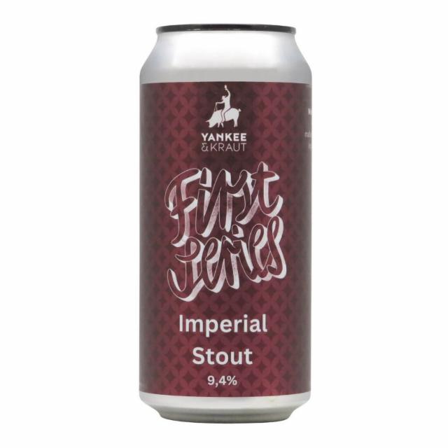 First series Imperial Stout 9.4%, Yankee & Kraut, Germany