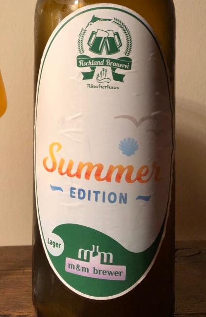 Fischland Summer Edition Lager 5.5%, Fischland Brauerei, Germany
