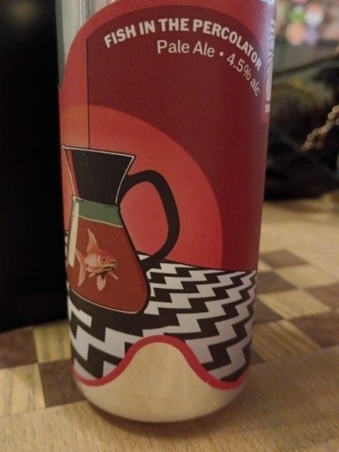 fish in the percolator 4.5%, Sureshot Brewing, England