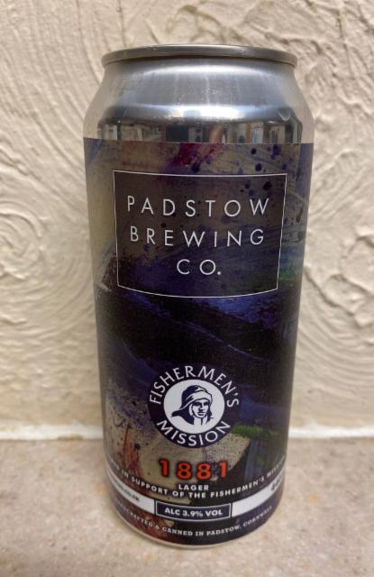 Fishermen's Mission 1881 3.9%, Padstow Brewing, England
