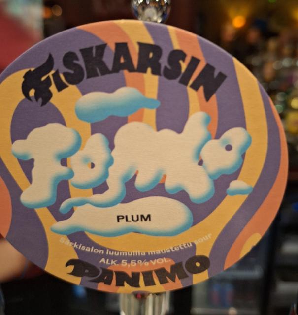 Fiskars Fomo, Luumu Sour 5.5%, Fiskarsin Panimo, Finland