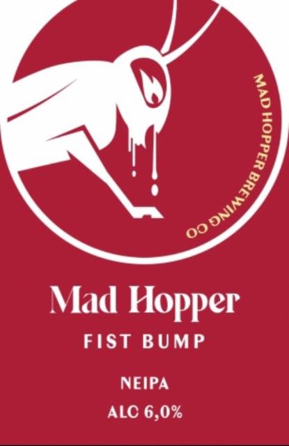 Fist Bump 6.0%, Mad Hopper Brewing Co., Finland