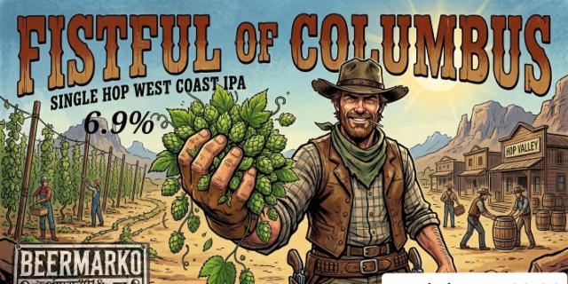 fistful of columbus 6.9%, beerMarko, Finland