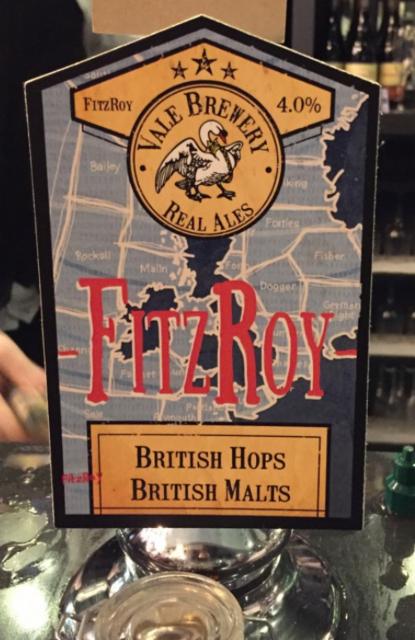 FitzRoy 4.0%, Vale Brewery, England