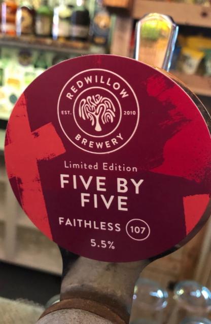 Five By Five 5.5%, RedWillow Brewery, England