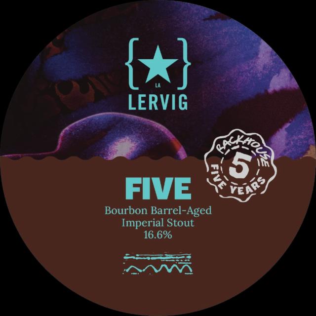 Five By Rackhouse 16.6%, Lervig Aktiebryggeri, Norway