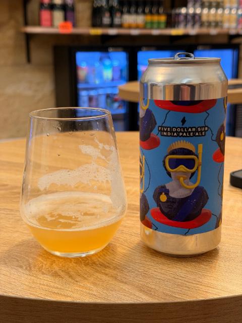 Five dollar sub, Garage Beer Co.