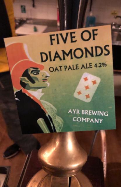 Five Of Diamonds 4.2%, Ayr Brewing, Scotland