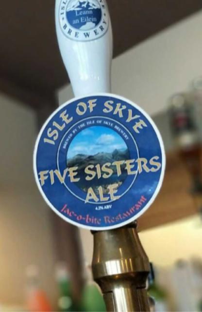 Five Sisters Ale 4.2%, Isle Of Skye Brewing Co, Scotland