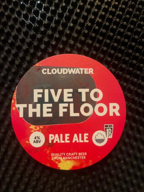five to the floor 4.0%, Cloudwater Brew Co., England