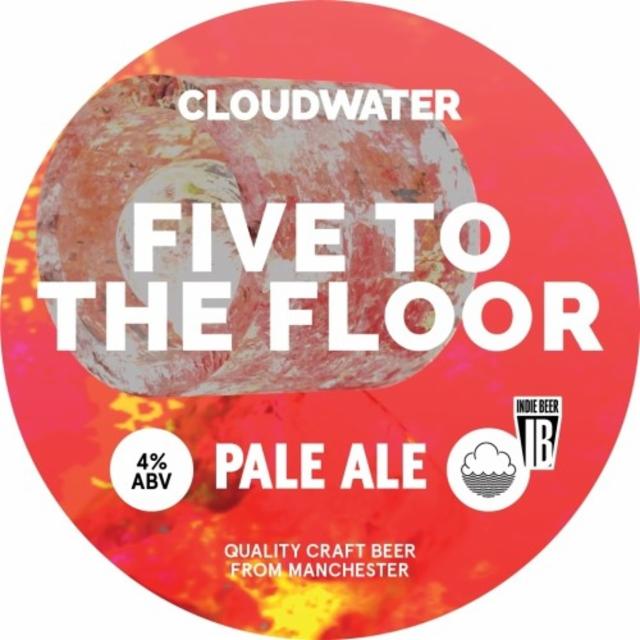 Five To The Floor 4.0%, Cloudwater Brew Co., England