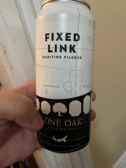 Fixed Link Maritime Pilsner 4.7%, Lone Oak Brewing Company, Canada