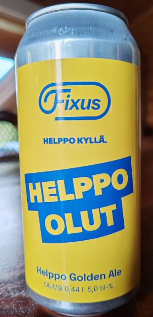 Fixus Helppo Olut 5.0%, Hyvinkään Oma Panimo, Finland