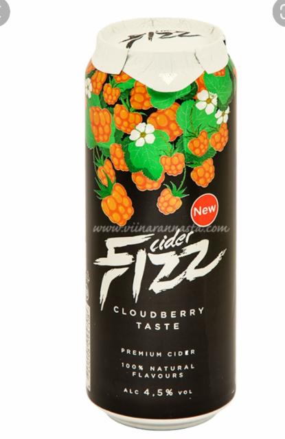 Fizz Cider Cloudberry 4.5%, A. Le Coq (Olvi), Estonia
