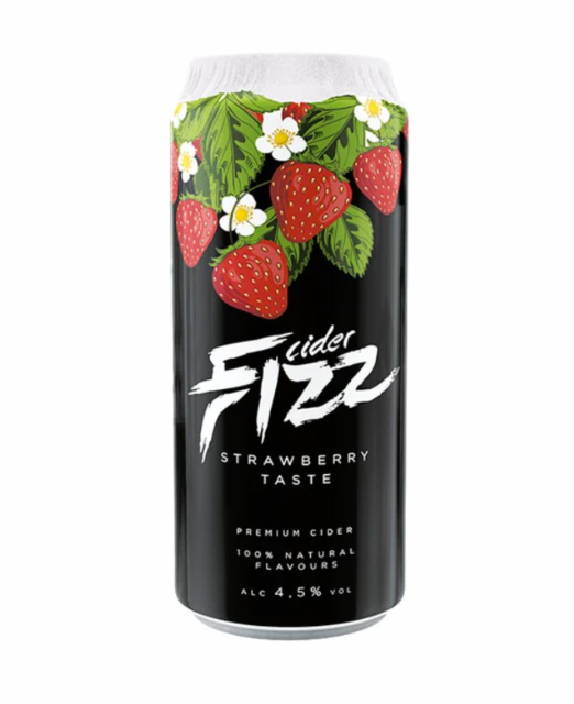 Fizz Strawberry Taste 4.5%, A. Le Coq (Olvi), Estonia