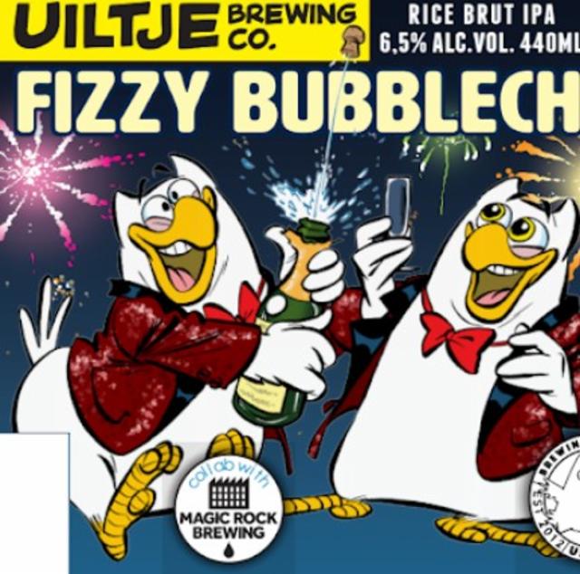 Fizzy Bubblech 6.5%, Uiltje Brewing Co, Netherlands