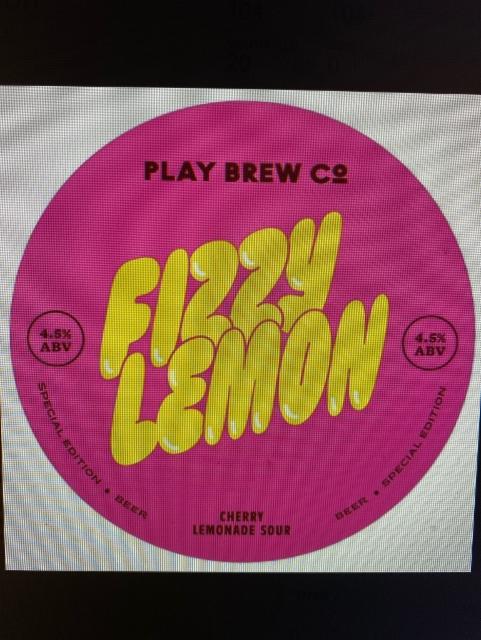 Fizzy Lemon 4.5%, Play Brew Co, England