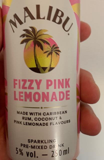 Malibu Fizzy Pink Lemonade 5.0%, Pernod Ricard Finland, Finland