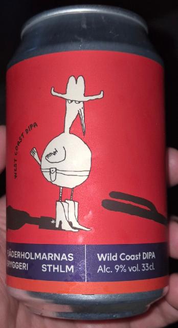 fjäderholmnas wild coast Dipa 9.0%, Fjäderholmarnas Bryggeri, Sweden