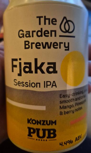 Fjaka 4.4%, The Garden Brewery, Croatia