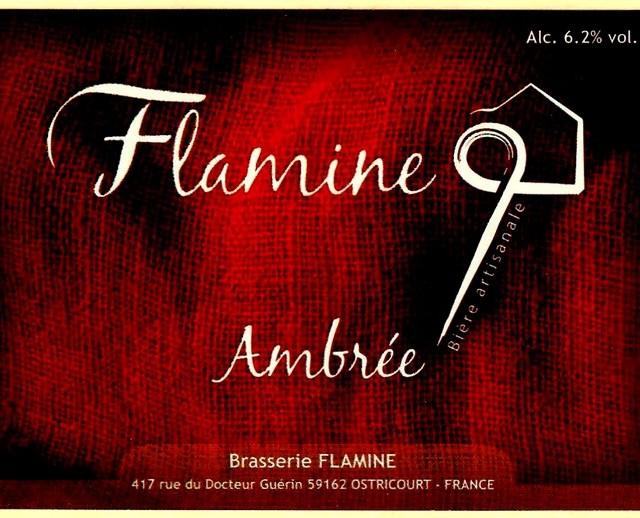 Flamine Ambrée 6.2%, Brasserie Flamine [Closed], France