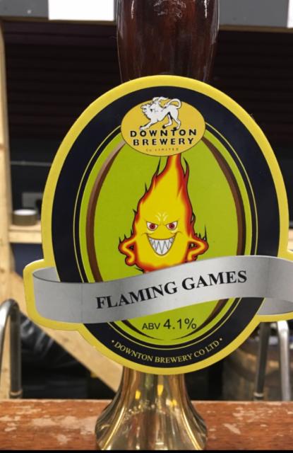 Flaming Games 4.1%, Downton Brewery, England