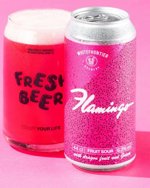 Flamingo 6.3%, White Frontier Brewery, Switzerland