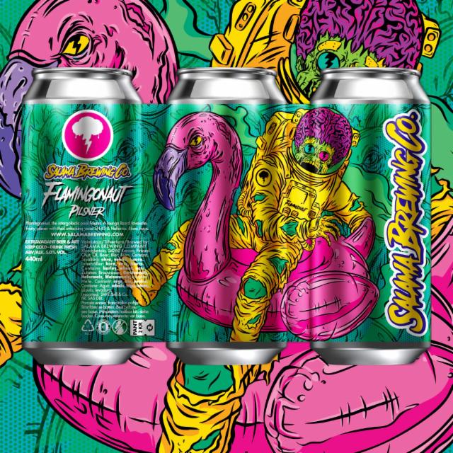 Flamingonaut 5.0%, Salama Brewing Company, Finland