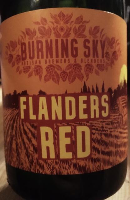 Flanders Red 6.0%, Burning Sky Brewery, England