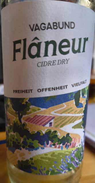Flaneur Cidre dry 5.1%, Vagabund Brauerei, Germany