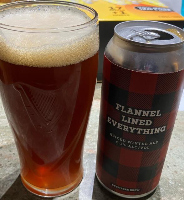 Flannel Lined Everything, Beer Tree Brew Co.