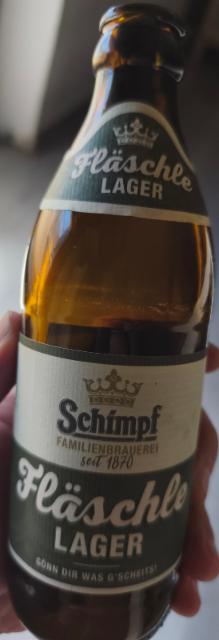 Fläschle 5.0%, Kronenbrauerei Schimpf, Germany