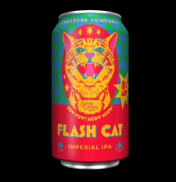 flash cat 8.0%, Creature Comforts Brewing Company, United States