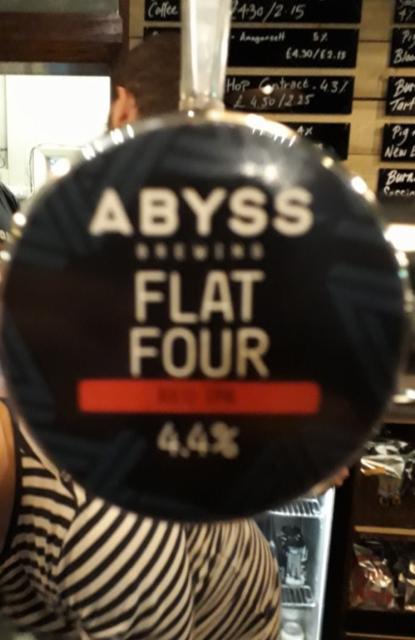 Flat Four 4.4%, ABYSS Brewing, England