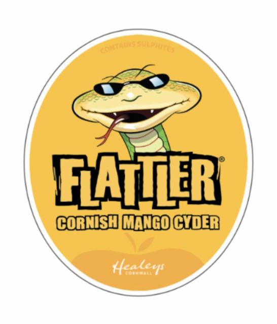 Flattler Mango 3.4%, Healey's Cornish Cyder Farm, England