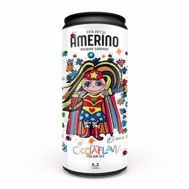 FLAVIA UGDH (ITALIAN ALE) 5.2%, Birrificio Amerino, Italy