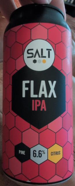 Flax IPA 6.6%, Salt, England