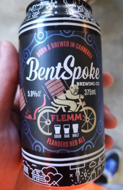 flemm flanders red ale 5.0%, BentSpoke Brewing Co, Australia