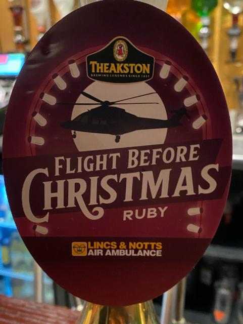 Flight Before Christmas 4.0%, Theakston Brewery, England