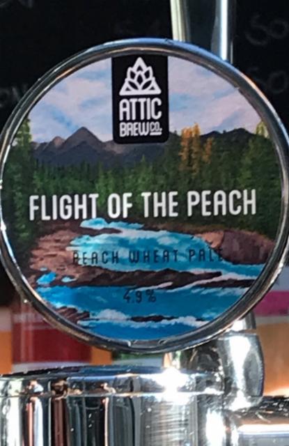 Flight Of The Peach 4.9%, Attic Brew Co., England