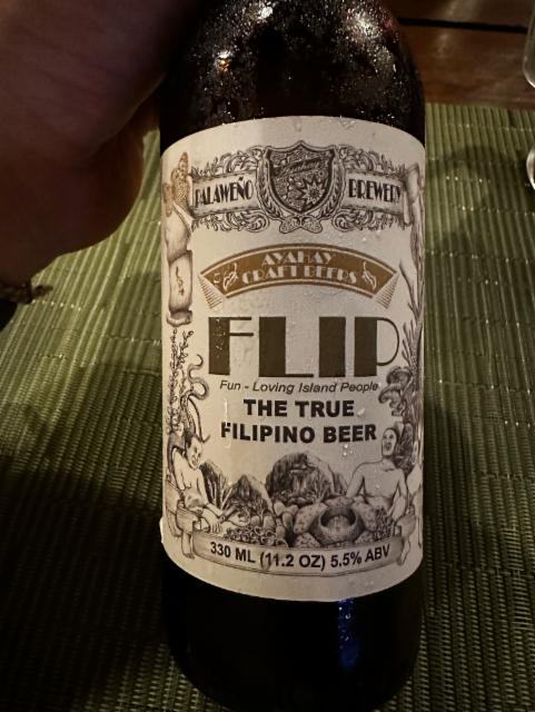 Flip 5.5%, Palaweño Craft Brewery, Philippines