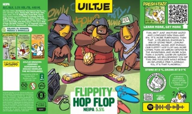Flippity Hop Flop 5.5%, Uiltje Brewing Co, Netherlands