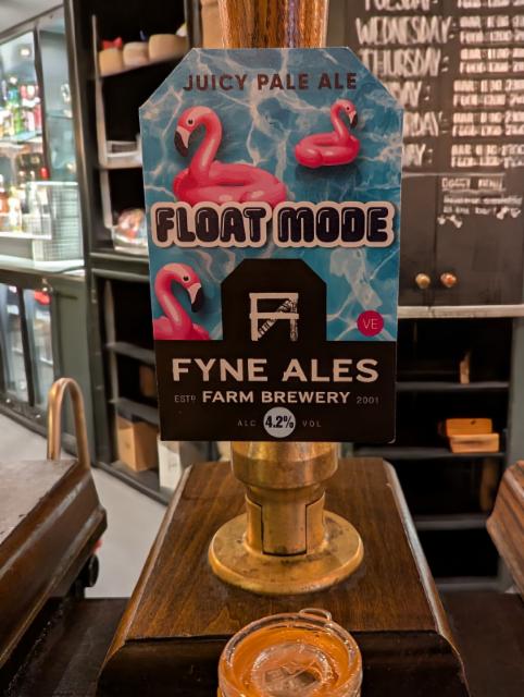 Float Mode 4.2%, Fyne Ales, Scotland