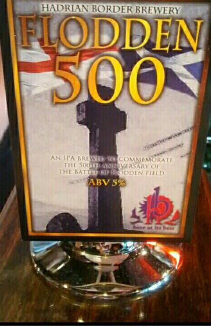 Flodden 500 5.0%, The Hadrian Border Brewing Co, England