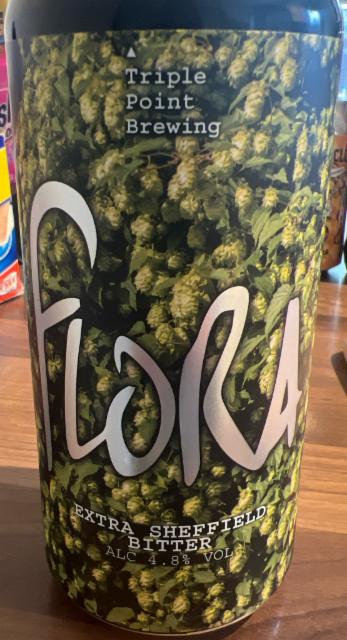 Flora 4.8%, Triple Point Brewing, England