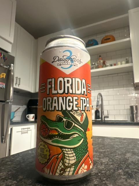 Florida Orange IPA, 3 Daughters Brewing Company