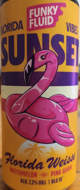 Florida Vibes SUNSET 7.2%, Funky Fluid, Poland